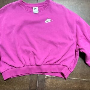 Nike Fuchsia Crewneck Top